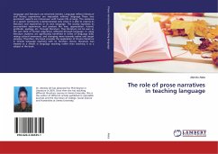 The role of prose narratives in teaching language