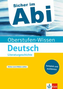 Klett Sicher im Abi Oberstufen-Wissen Deutsch - Literaturgeschichte