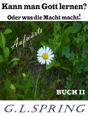 Kann man Gott lernen oder was die Macht macht. (eBook, ePUB)