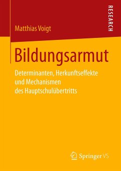 Bildungsarmut - Voigt, Matthias