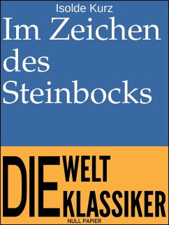 Im Zeichen des Steinbocks (eBook, ePUB) - Kurz, Isolde