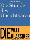 Die Stunde des Unsichtbaren (eBook, ePUB)