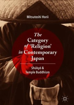 The Category of ¿Religion¿ in Contemporary Japan - Horii, Mitsutoshi
