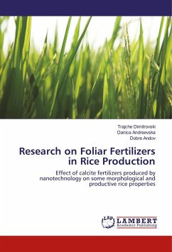 Research on Foliar Fertilizers in Rice Production - Dimitrovski, Trajche;Andreevska, Danica;Andov, Dobre