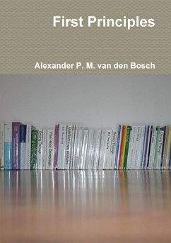 First Principles - Bosch, Alexander P. M. van den