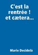 C'est la rentrée ! et cætera... - Bild 1