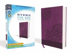 Niv, Bible for Kids, Leathersoft, Purple, Red Letter, Comfort Print - Zondervan