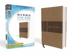 Niv, Bible for Kids, Leathersoft, Tan, Red Letter, Comfort Print - Zondervan