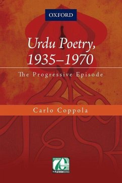 Urdu Poetry, 1935-1970 - Cappola, Carlo