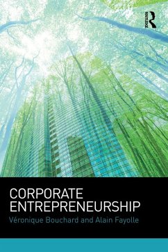 Corporate Entrepreneurship (eBook, ePUB) - Bouchard, Véronique; Fayolle, Alain
