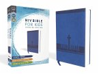 Niv, Bible for Kids, Large Print, Leathersoft, Blue, Red Letter, Comfort Print