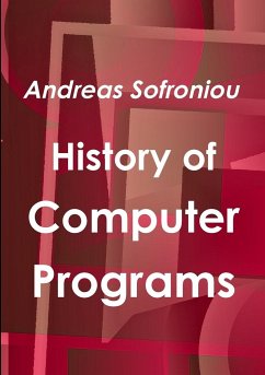 History of Computer Programs - Sofroniou, Andreas