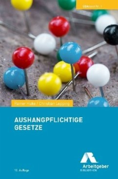 Aushangpflichtige Gesetze