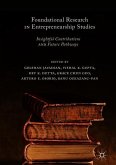 Foundational Research in Entrepreneurship Studies