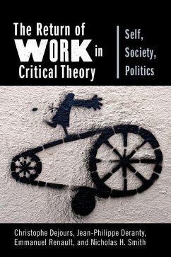 The Return of Work in Critical Theory - Dejours, Christophe; Deranty, Jean-Philippe (Book Review Editor, Critical Horizons); Renault, Emmanuel