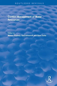 Cover Conflict Management of Water Resources (eBook, ePUB)
