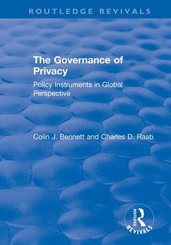 The Governance of Privacy (eBook, PDF)