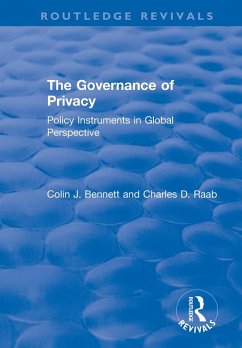 Cover The Governance of Privacy (eBook, PDF)