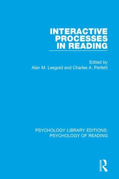 Cover Interactive Processes in Reading (eBook, ePUB)