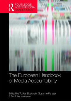 Cover The European Handbook of Media Accountability (eBook, PDF)