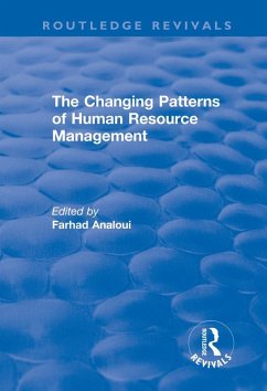 Cover The Changing Patterns of Human Resource Management (eBook, ePUB)