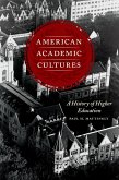 American Academic Cultures (eBook, ePUB)