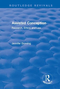 Cover Assisted Conception: Research, Ethics and Law (eBook, ePUB)