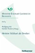 Meister Eckhart als Denker (eBook, PDF) - Bild 1