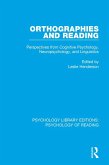 Orthographies and Reading (eBook, ePUB)