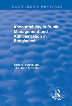 Cover Accountability in Public Management and Administration in Bangladesh (eBook, ePUB)