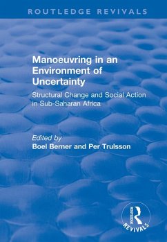 Cover Manoeuvring in an Environment of Uncertainty (eBook, PDF)