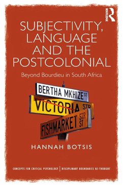 Subjectivity, Language and the Postcolonial (eBook, PDF) - Botsis, Hannah