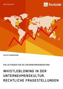 Whistleblowing in der Unternehmenskultur. Rechtliche Fragestellungen (eBook, ePUB)
