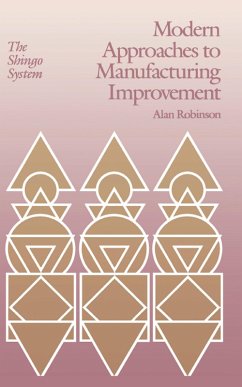 Modern Approaches to Manufacturing Improvement (eBook, PDF) - Robinson, Alan