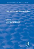 Law and Legal Interpretation (eBook, PDF)