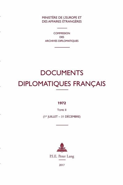 Documents diplomatiques français (eBook, PDF)