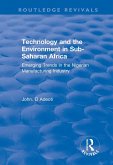Technology and the Environment in Sub-Saharan Africa (eBook, ePUB)