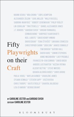 Fifty Playwrights on their Craft (eBook, ePUB) - Jester, Caroline; Svich, Caridad
