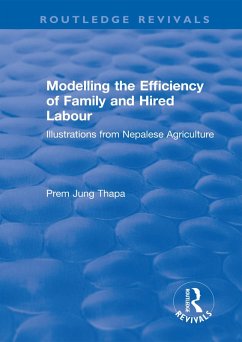 Modelling the Efficiency of Family and Hired Labour (eBook, PDF) - Thapa, Prem Jung