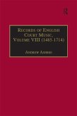 Records of English Court Music (eBook, ePUB)