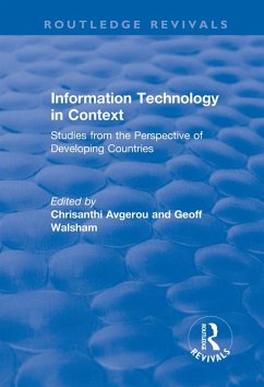 Cover Information Technology in Context (eBook, ePUB)