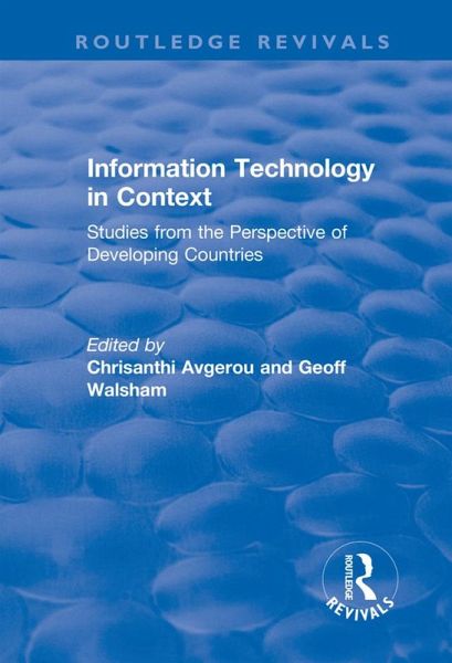 Information Technology in Context (eBook, ePUB)