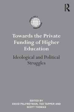 Towards the Private Funding of Higher Education (eBook, ePUB)