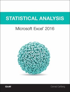 Statistical Analysis (eBook, ePUB) - Carlberg, Conrad