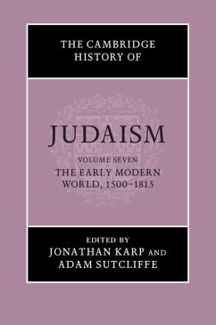 Cover Cambridge History of Judaism: Volume 7, The Early Modern World, 1500-1815 (eBook, ePUB)
