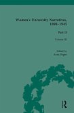 Women's University Narratives, 1890-1945, Part II Vol 3 (eBook, PDF)