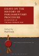 Essays on the History of Parliamentary... - Bild 1