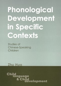 Phonological Development in Specific Contexts (eBook, PDF) - Hua, Zhu