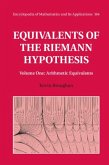 Equivalents of the Riemann Hypothesis: Volume 1, Arithmetic Equivalents (eBook, PDF)