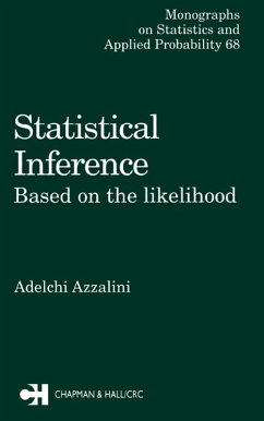 Statistical Inference Based on the likelihood (eBook, PDF) - Azzalini, Adelchi